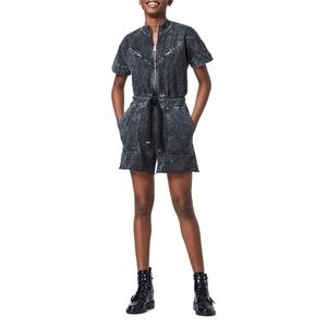ALLSAINTS Tia Playsuit in Charcoal